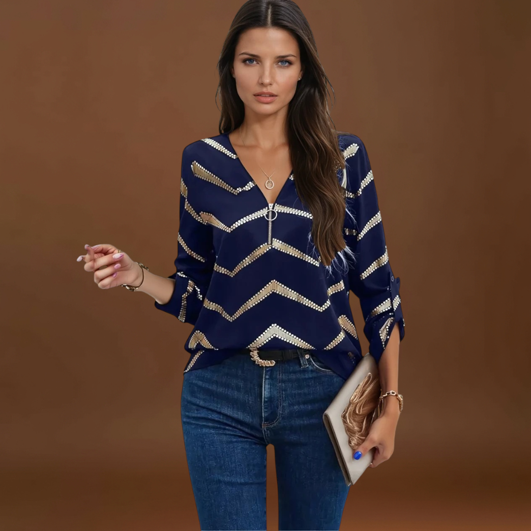 Ema - Blusa de elegância intemporal