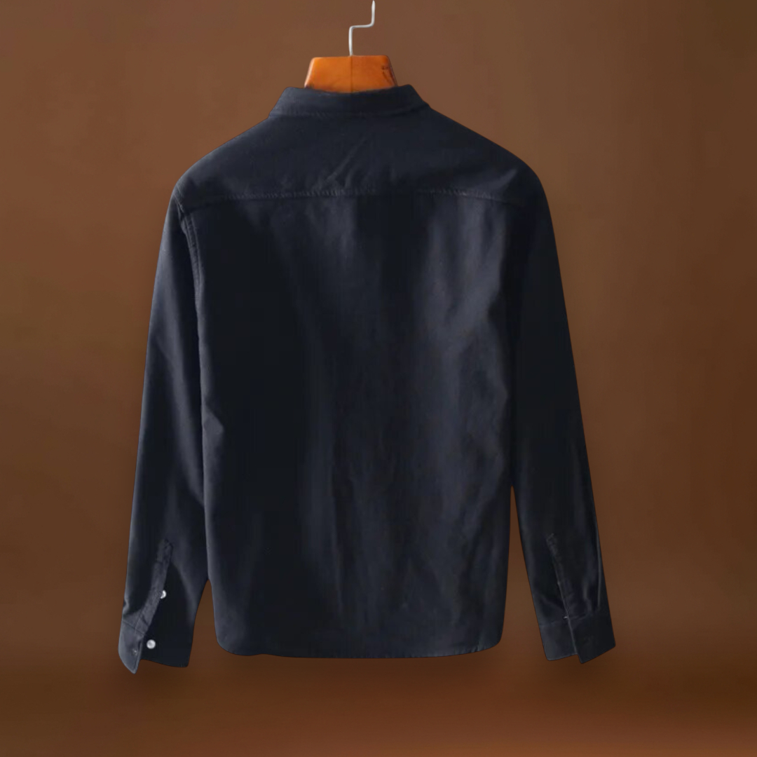 Camisa de Flanela – Tecido Macio e Fecho Frontal com Botões