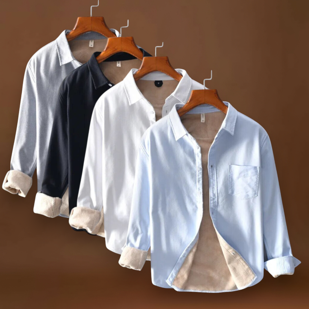 Camisa de Flanela – Tecido Macio e Fecho Frontal com Botões