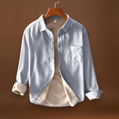 Camisa de Flanela – Tecido Macio e Fecho Frontal com Botões