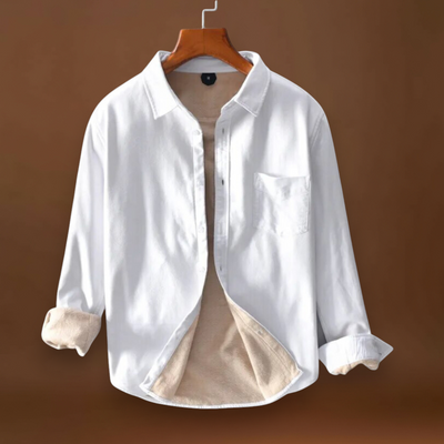 Camisa de Flanela – Tecido Macio e Fecho Frontal com Botões