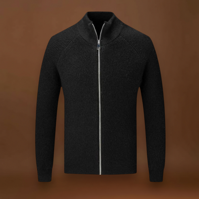 Artur | Casaco de Malha com Zíper Liso