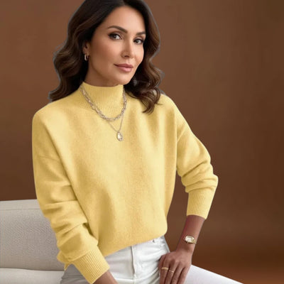 Estrela - Camisola de gola alta