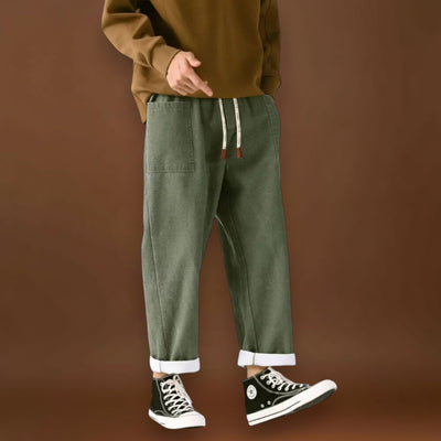 Hiro - Comforto Calças de ganga Vermelho