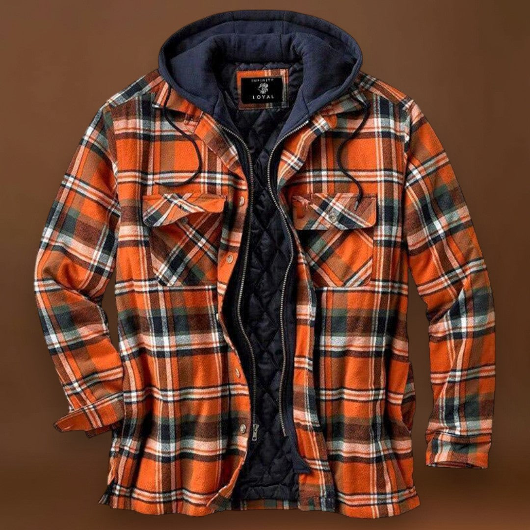 Casaco com Capuz - Mangas Longas e Capuz Ajustável