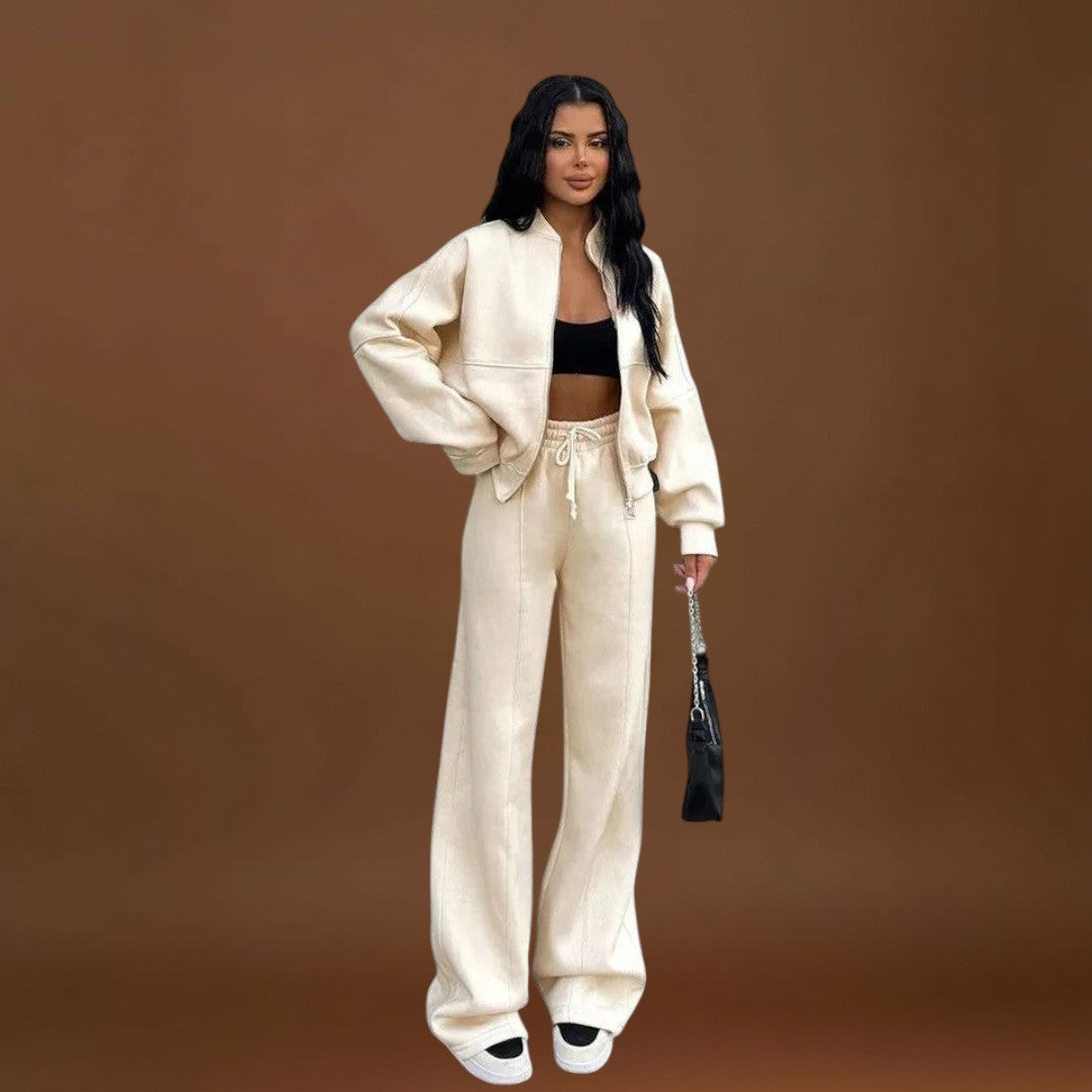 Maria Helena - Sweater e Calças Confortáveis