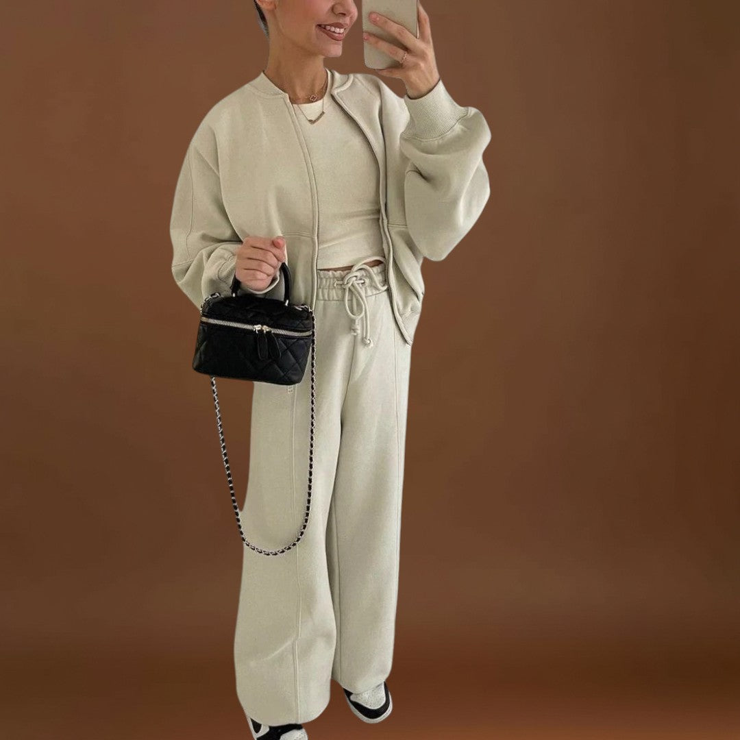 Maria Helena - Sweater e Calças Confortáveis