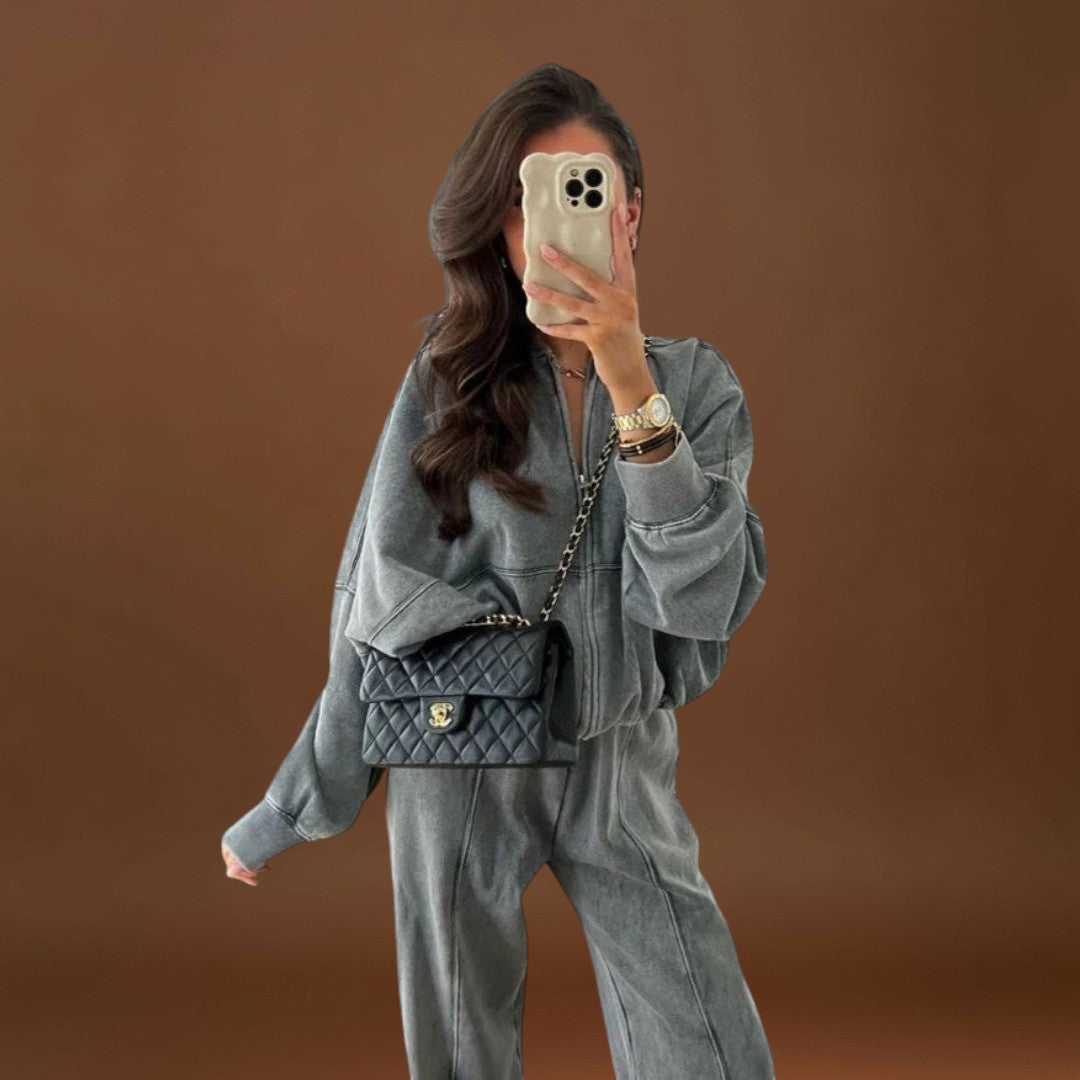 Maria Helena - Sweater e Calças Confortáveis