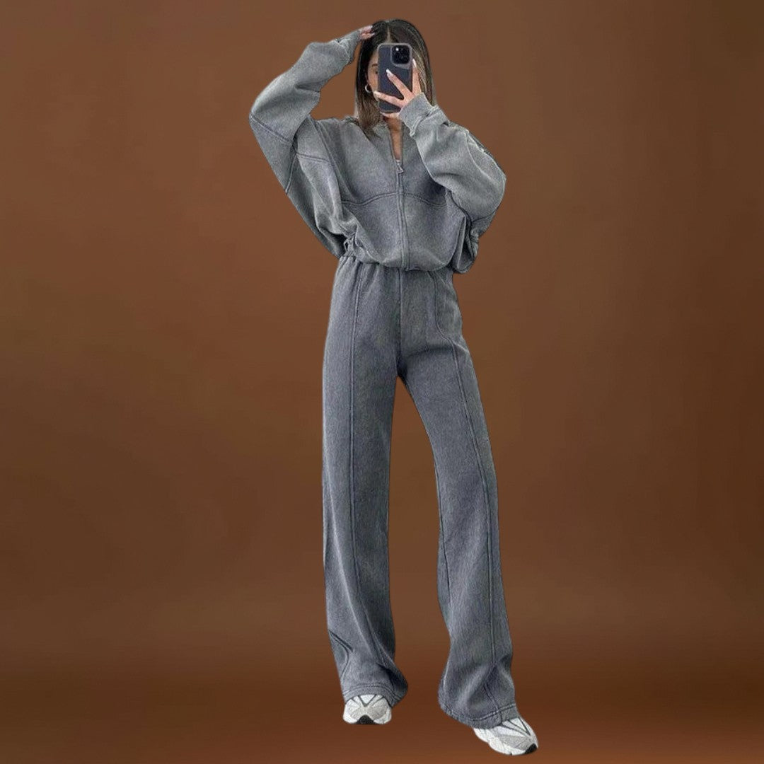 Maria Helena - Sweater e Calças Confortáveis