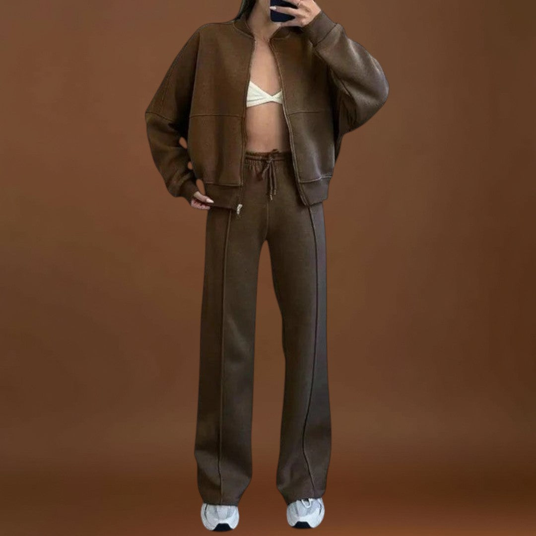 Maria Helena - Sweater e Calças Confortáveis