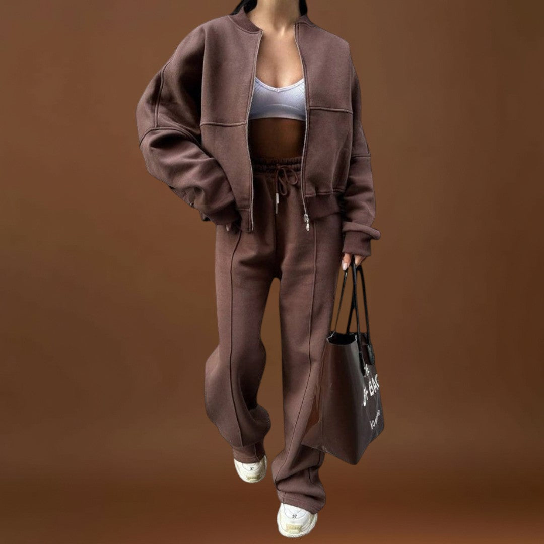 Maria Helena - Sweater e Calças Confortáveis