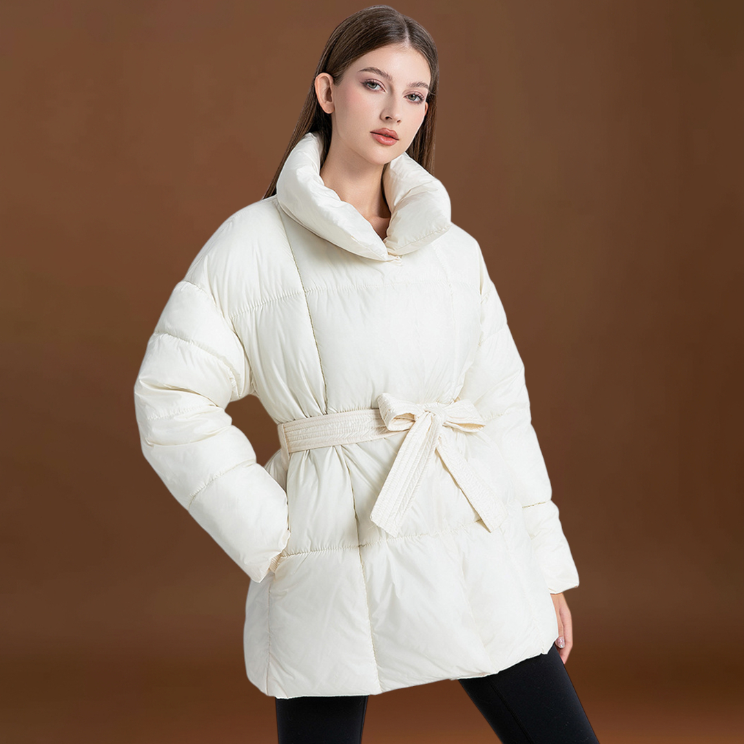 Rafaela | Casaco acolchoado com cinto