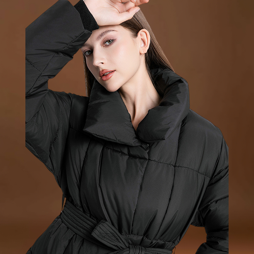 Rafaela | Casaco acolchoado com cinto