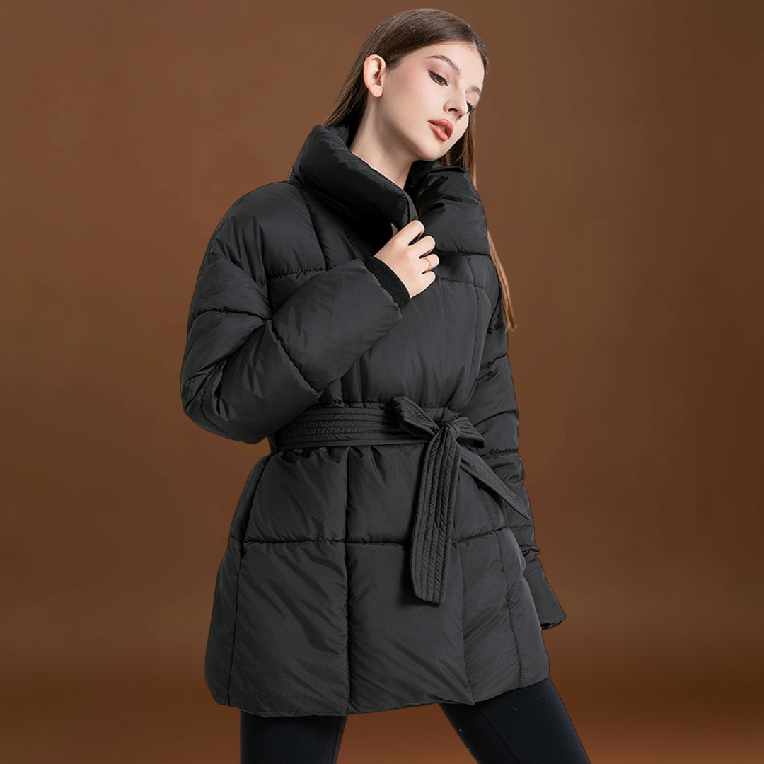 Rafaela | Casaco acolchoado com cinto