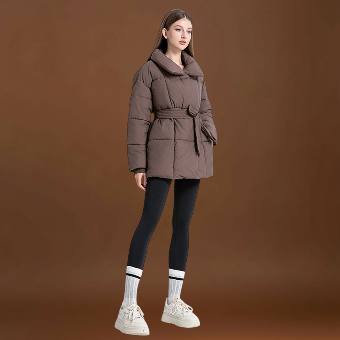 Rafaela | Casaco acolchoado com cinto