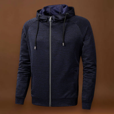 Casaco - Capuz Integrado e Fecho Frontal para Proteção contra o Vento