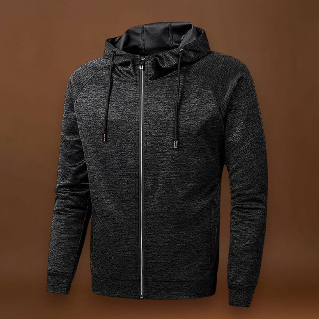 Casaco - Capuz Integrado e Fecho Frontal para Proteção contra o Vento