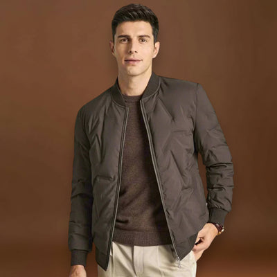 Casaco - Mistura de Penas Com Acolchoado e Leveza Térmica