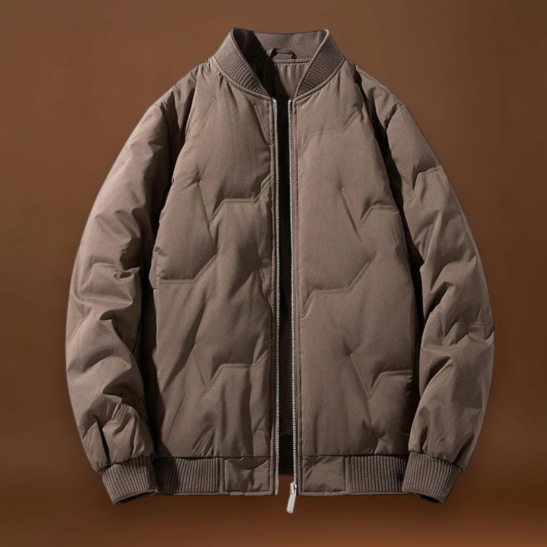 Casaco - Mistura de Penas Com Acolchoado e Leveza Térmica