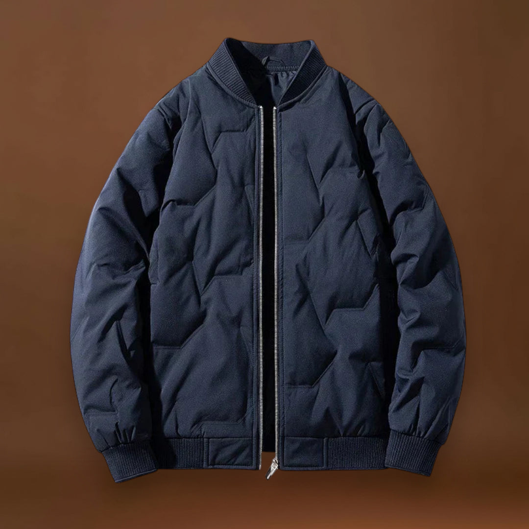 Casaco - Mistura de Penas Com Acolchoado e Leveza Térmica