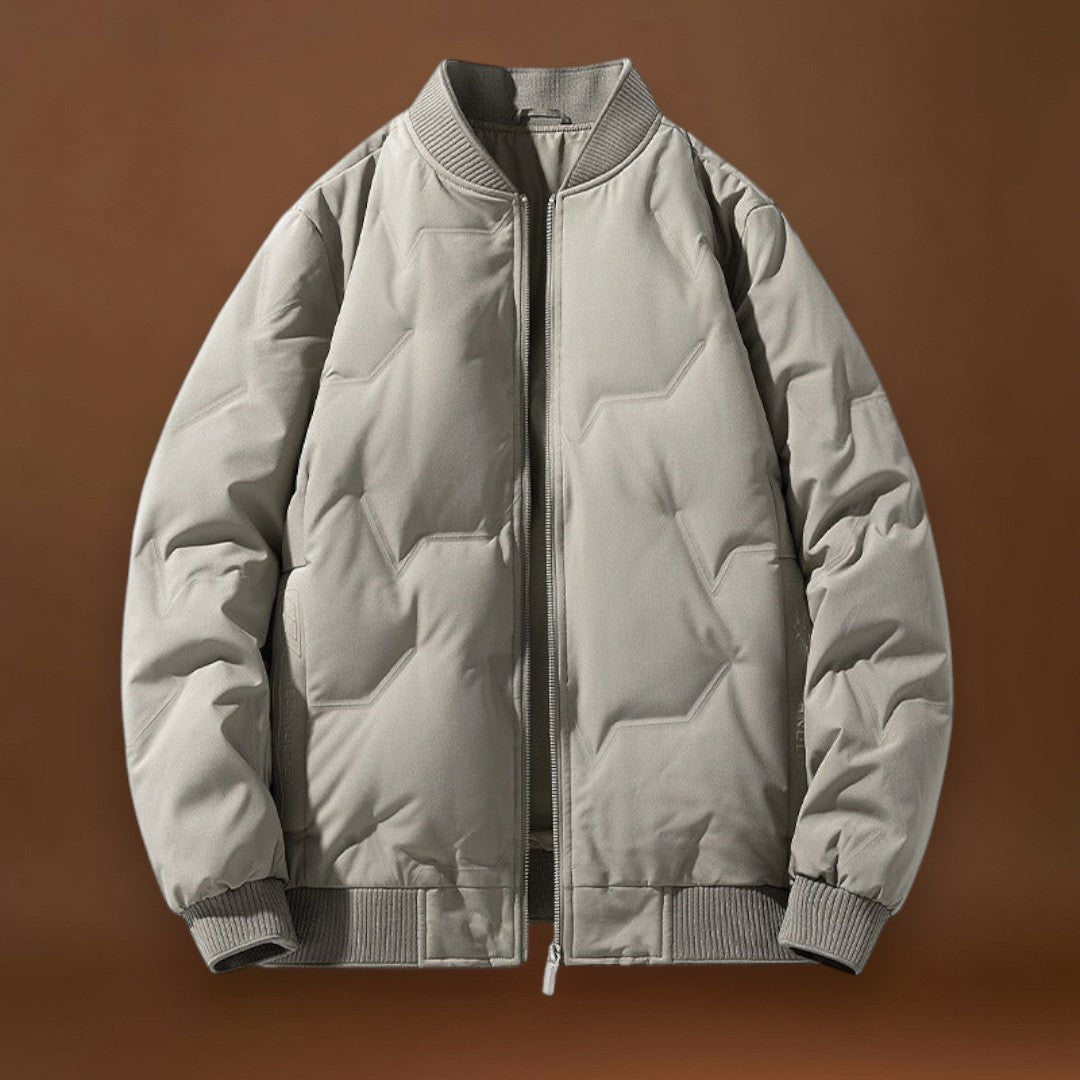 Casaco - Mistura de Penas Com Acolchoado e Leveza Térmica