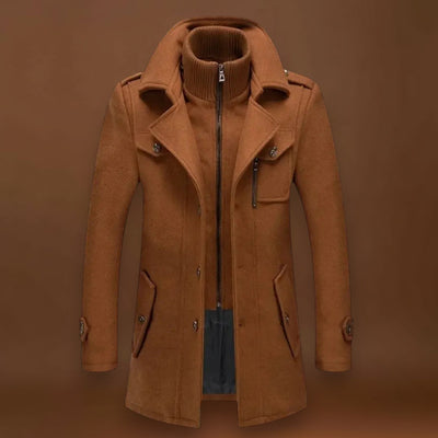 Casaco - Mistura Engenharia Corte Longo e Proteção Contra o Vento