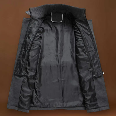 Casaco - Mistura Engenharia Corte Longo e Proteção Contra o Vento