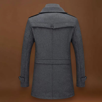 Casaco - Mistura Engenharia Corte Longo e Proteção Contra o Vento