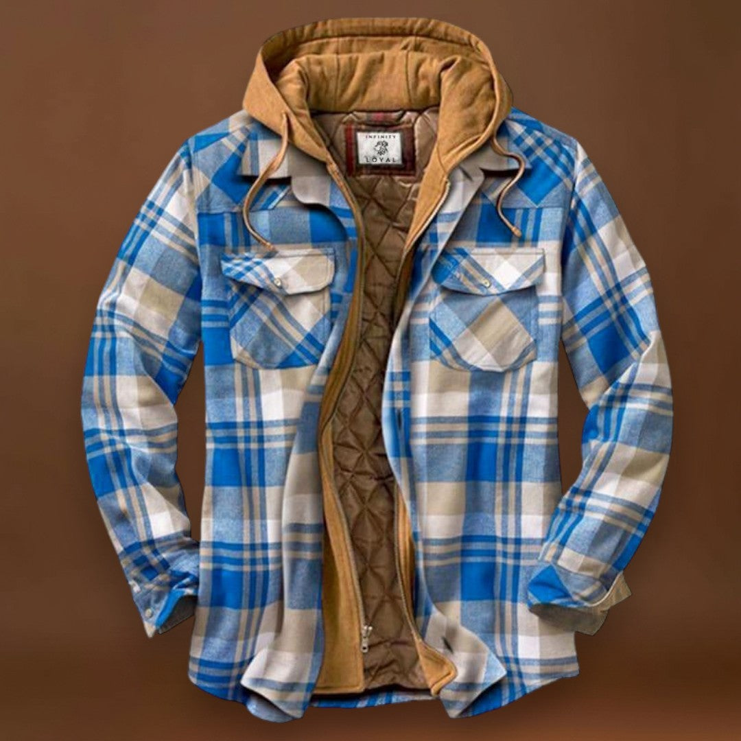 Casaco – Forma Longa com Capuz e Mantém a Cabeça e os Braços Cobertos