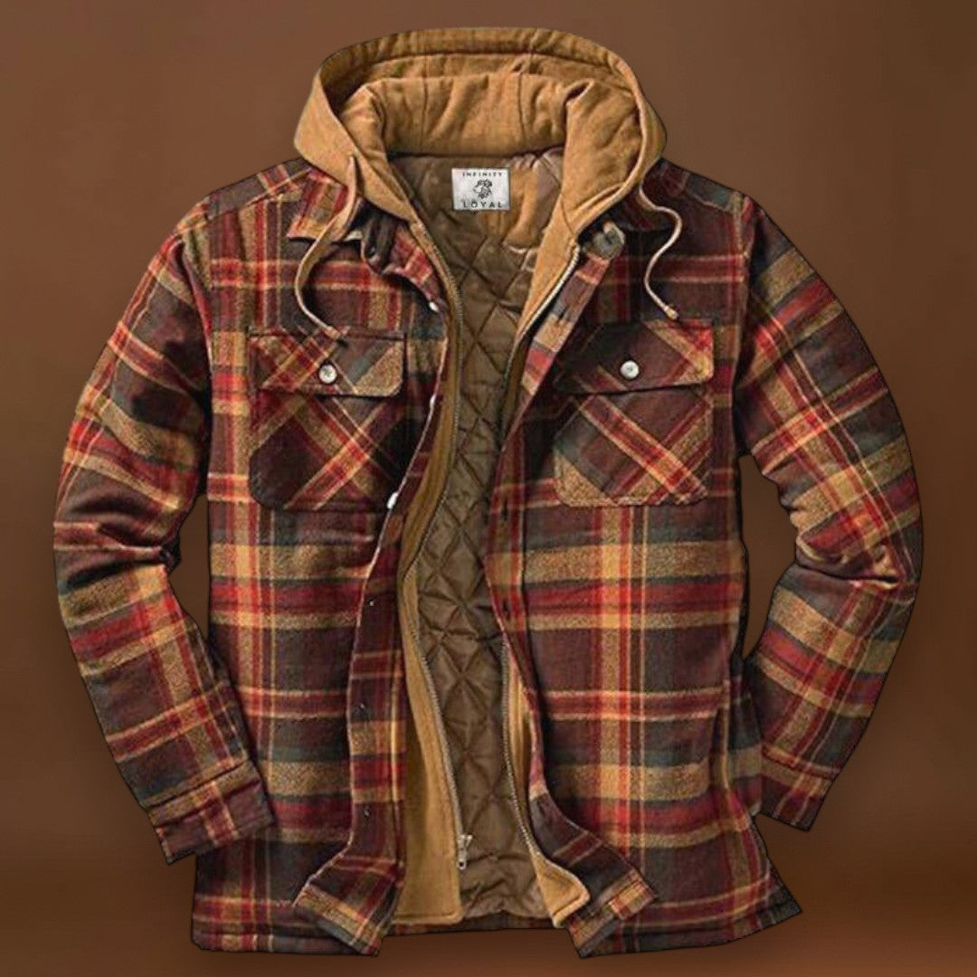 Casaco – Forma Longa com Capuz e Mantém a Cabeça e os Braços Cobertos