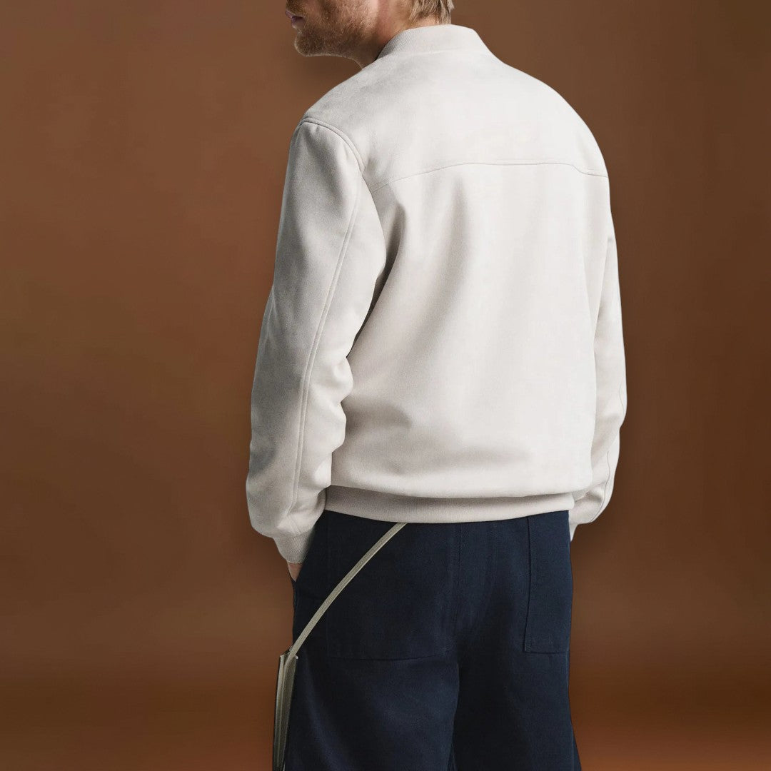 Casaco - Silhueta Clássica de Mistura Suave e Movimento Fácil