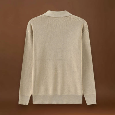 João | Pullover de Malha Misturada Confortavelmente