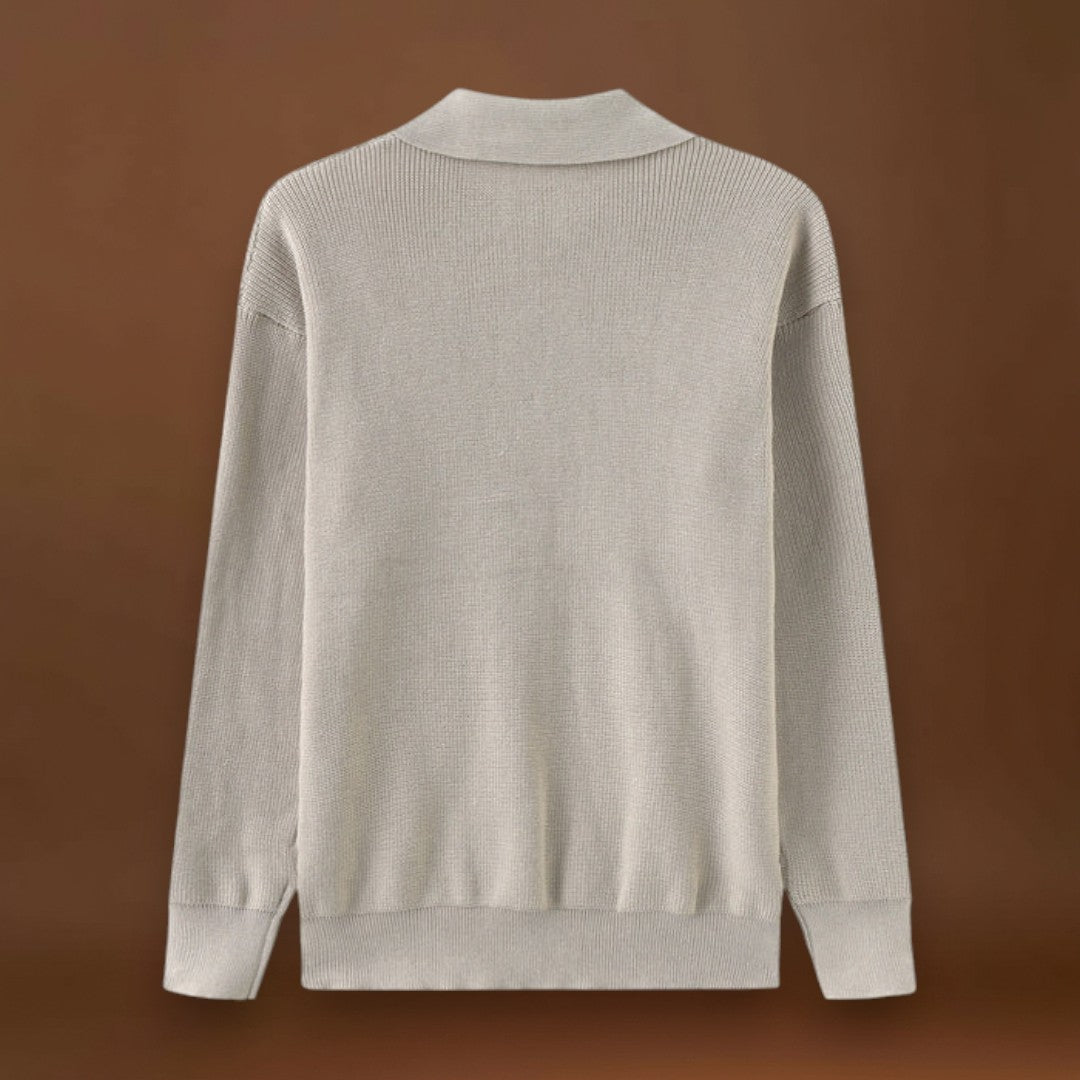 João | Pullover de Malha Misturada Confortavelmente