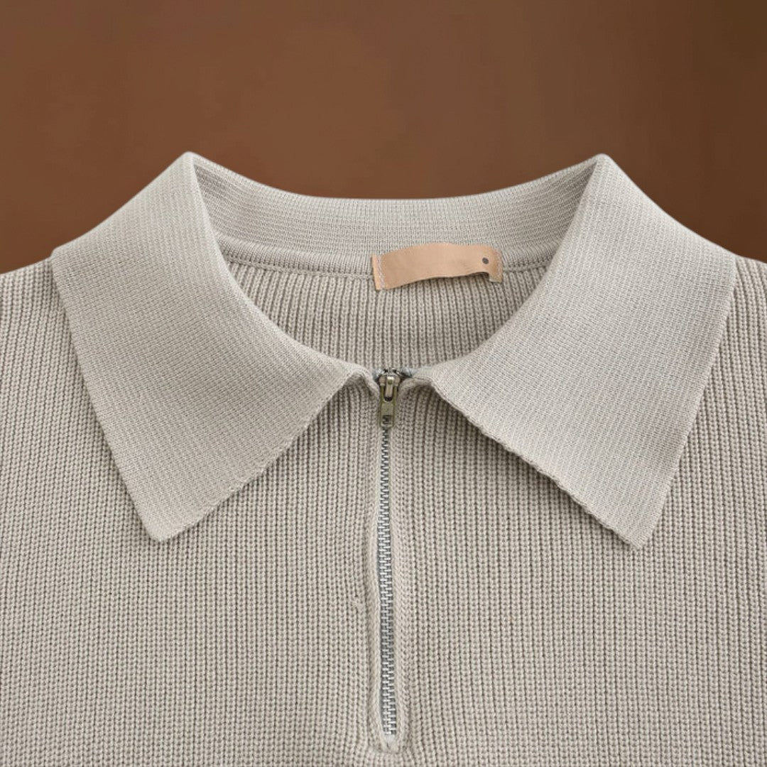 João | Pullover de Malha Misturada Confortavelmente