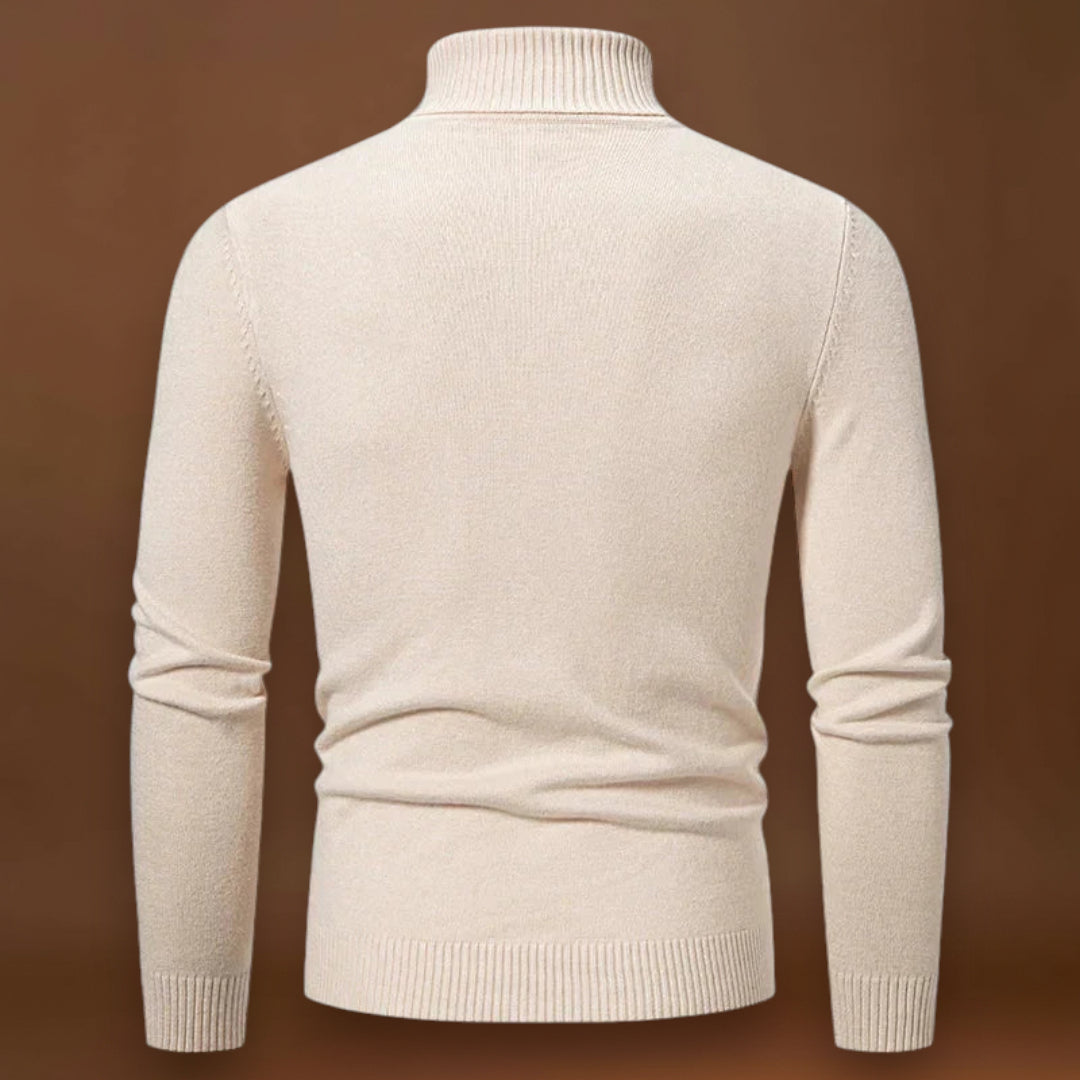 Constantino | Sweater de Malha Misturada Texturizada
