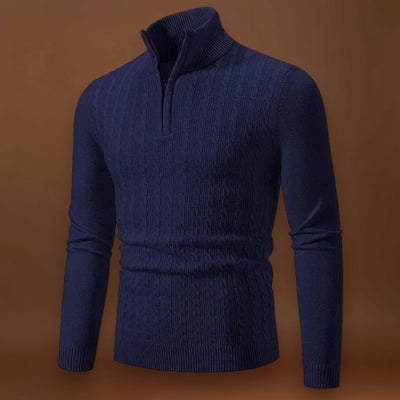 Constantino | Sweater de Malha Misturada Texturizada