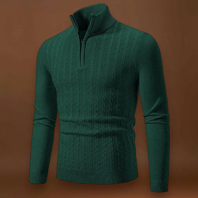 Constantino | Sweater de Malha Misturada Texturizada