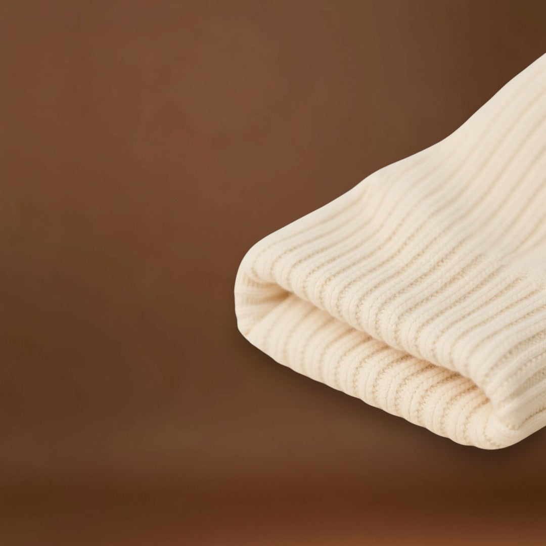 Sweater de Malha Misturada - Silhueta Relaxada e Movimento Fácil