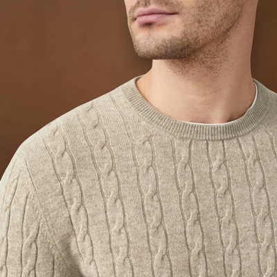 Pedro | Sweater de Malha Cordão Confortável