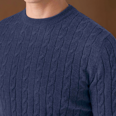 Pedro | Sweater de Malha Cordão Confortável