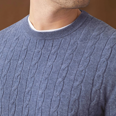 Pedro | Sweater de Malha Cordão Confortável