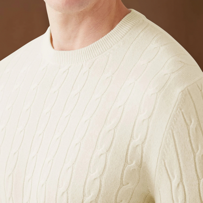 Pedro | Sweater de Malha Cordão Confortável