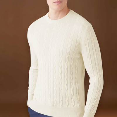 Pedro | Sweater de Malha Cordão Confortável