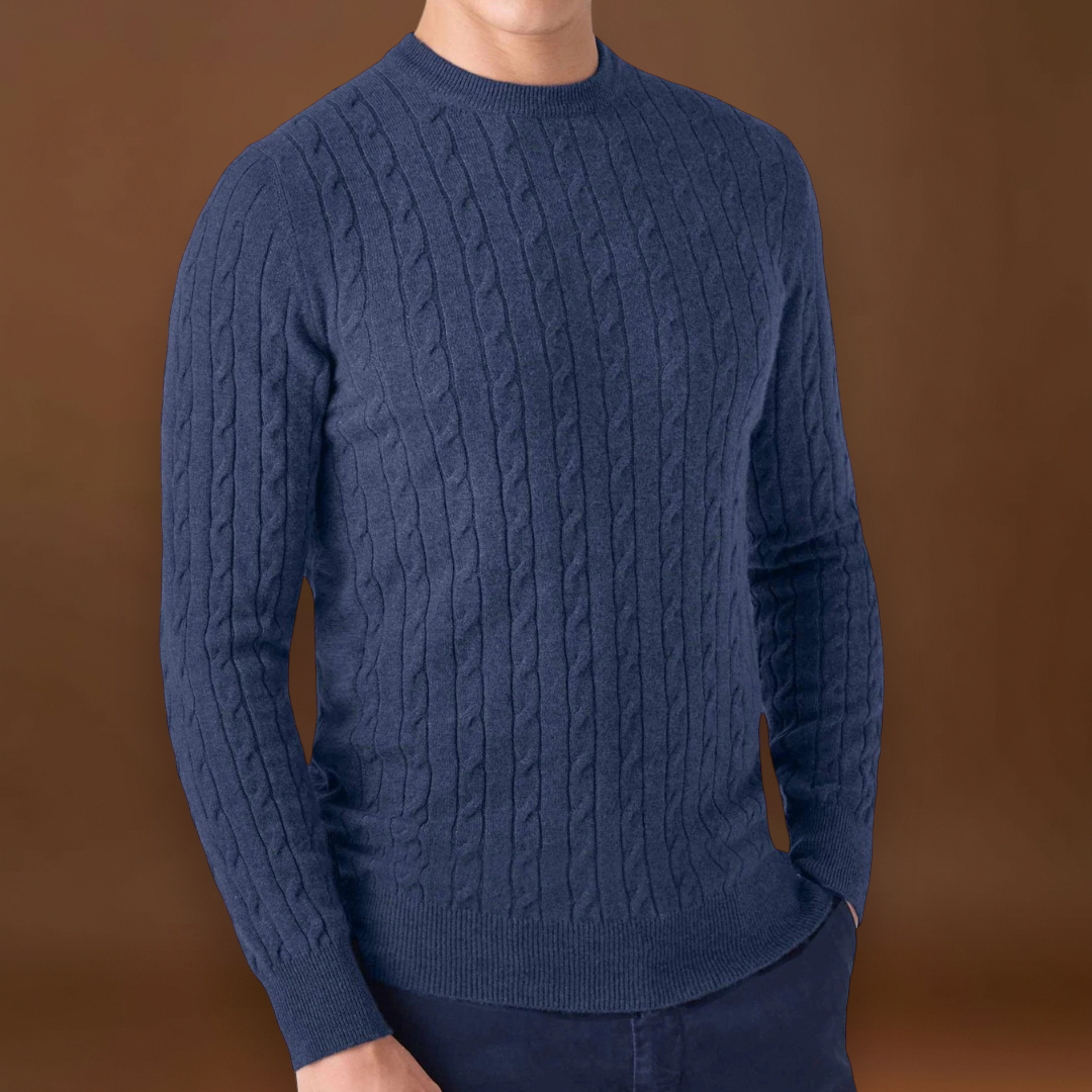 Pedro | Sweater de Malha Cordão Confortável