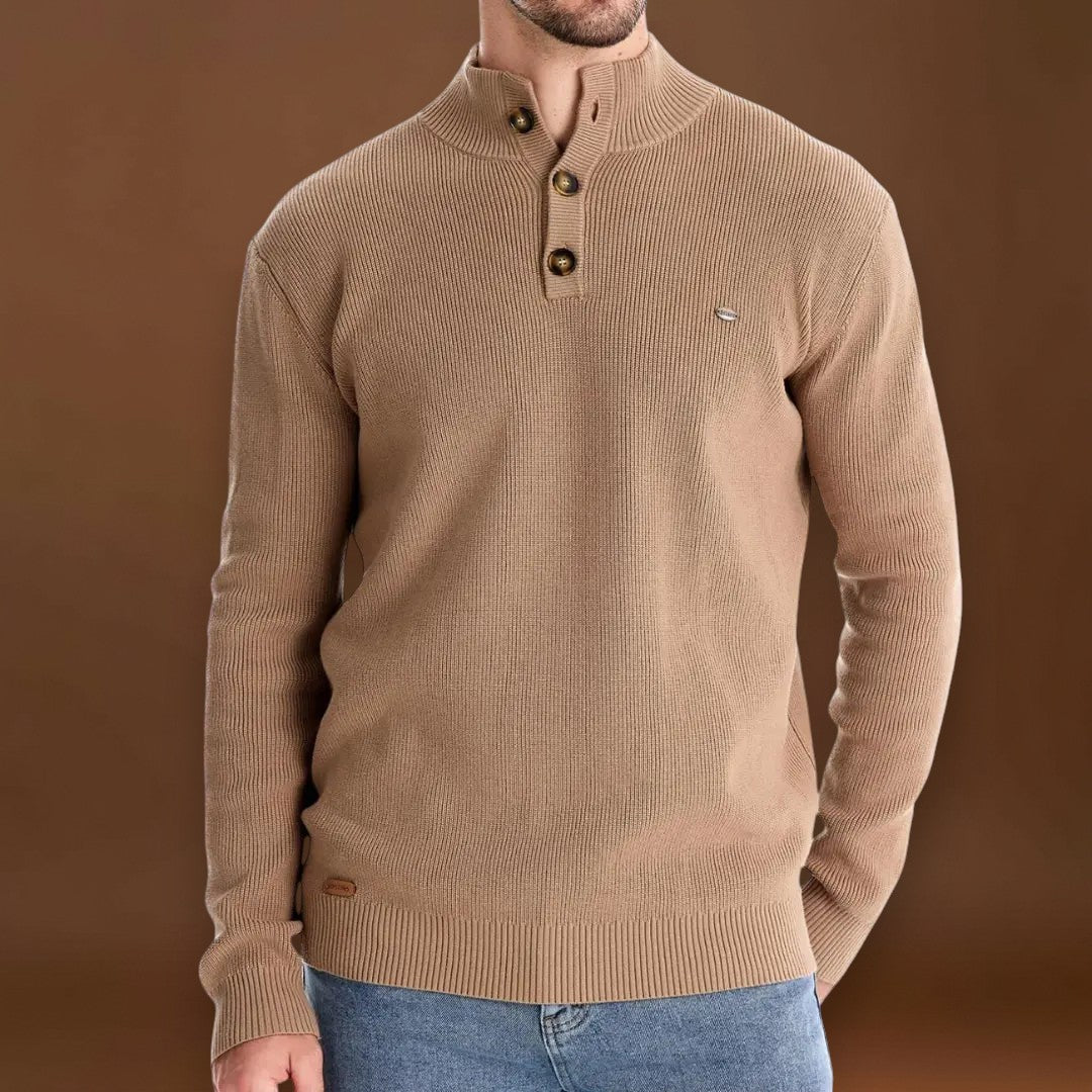 Constantino | Suéter Malha Gola Alta Confortavelmente