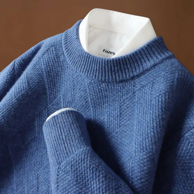 Valentiniano | Sweater de Malha Jacquard Respirável