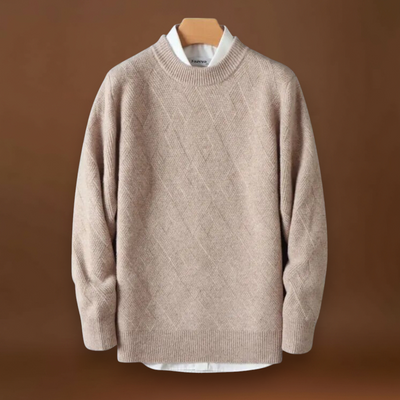 Valentiniano | Sweater de Malha Jacquard Respirável