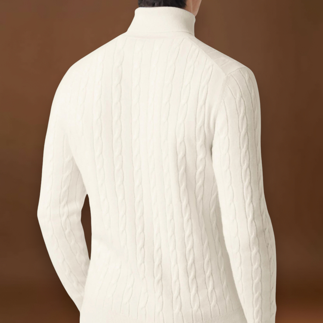 Sebastião | Suéter Malha Poliéster Conforto Extraordinário