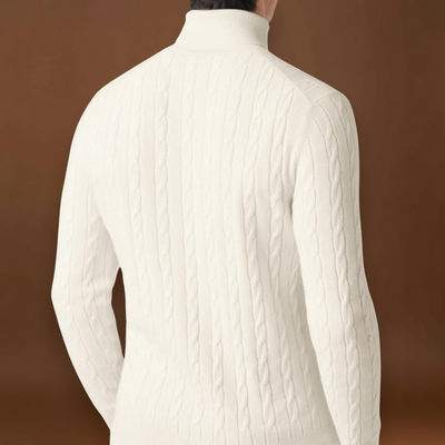 Sebastião | Suéter Malha Poliéster Conforto Extraordinário