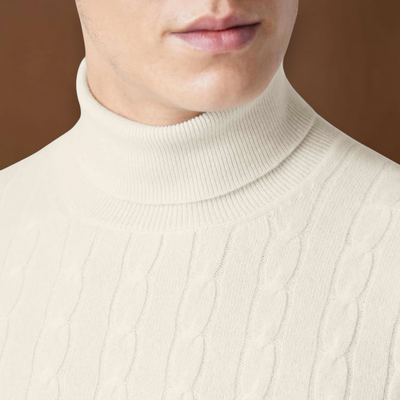 Sebastião | Suéter Malha Poliéster Conforto Extraordinário